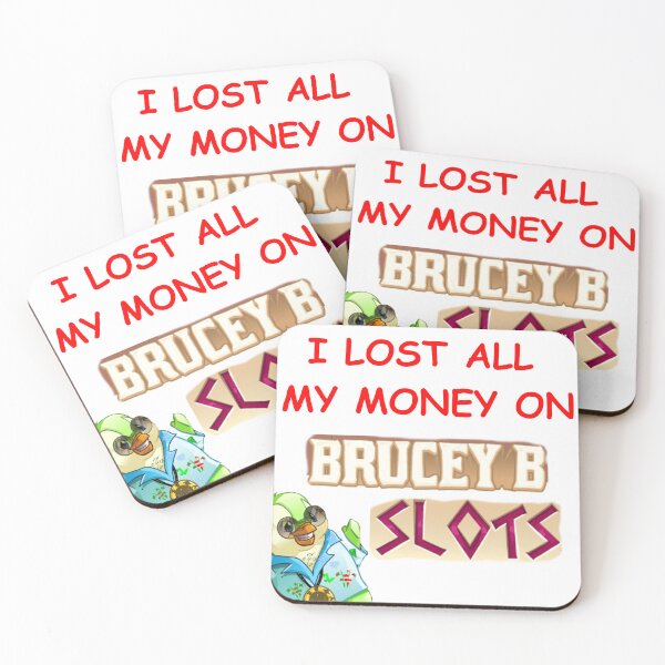 Item preview, I LOST ALL MY MONEY ON BRUCEY B SLOTS designed and sold by Cool Lil Guy Designs.