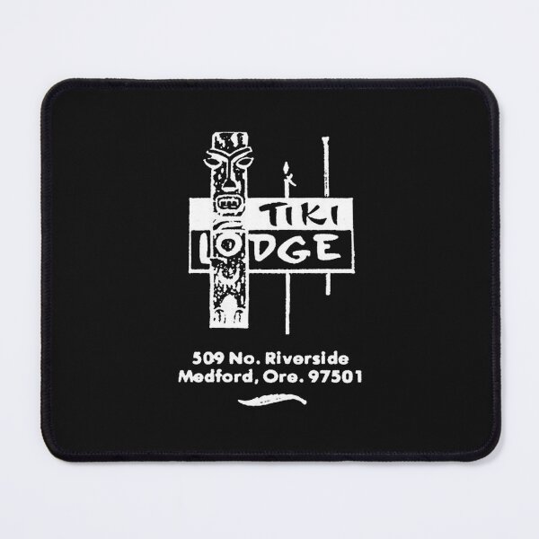 Item preview, Vintage Tiki Lodge - Medford, Oregon designed and sold by QuayTradingCo.