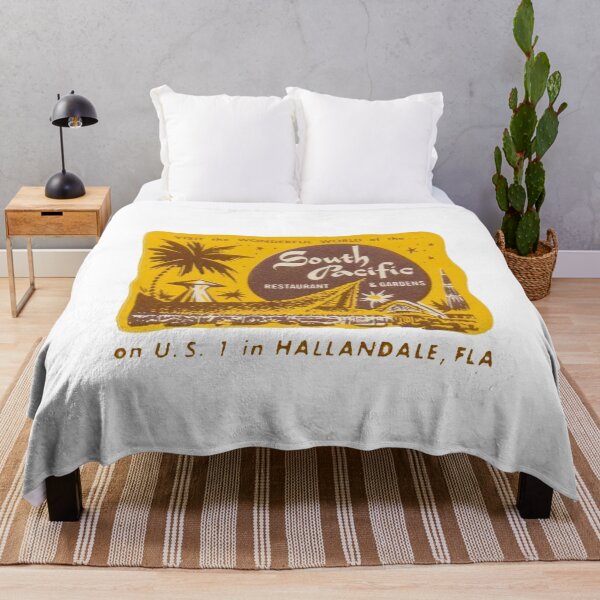 Item preview, Vintage South Pacific - Hallandale, Florida designed and sold by QuayTradingCo.