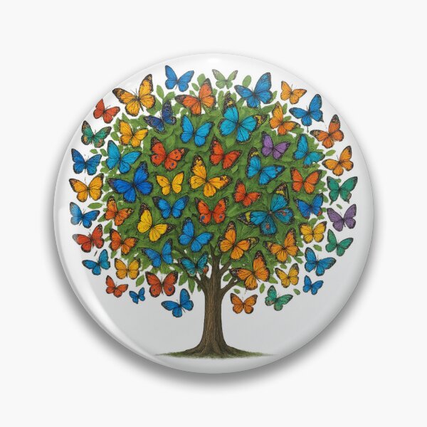 Item preview, Butterfly Tree of Life designed and sold by branaghbel.