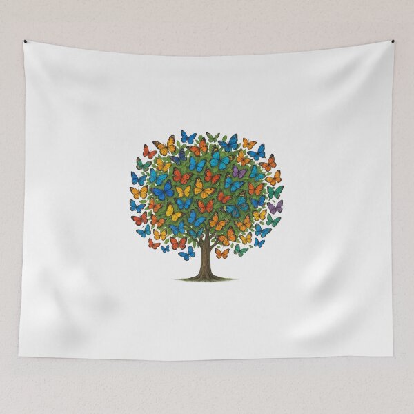 Item preview, Butterfly Tree of Life designed and sold by branaghbel.