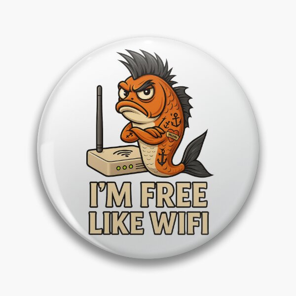 Item preview, I'm Free Like Wifi designed and sold by derpaulferreira.