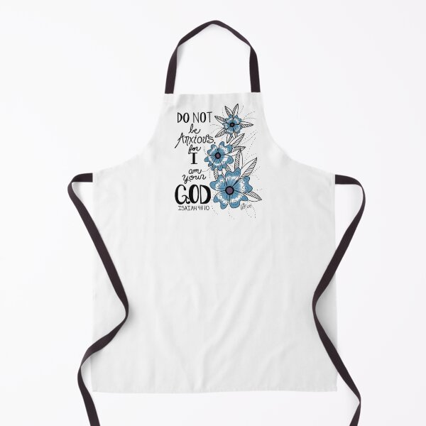 Item preview, Do not be anxious, for I am your God. Isaiah 41:10 designed and sold by Handmadebyjessm.