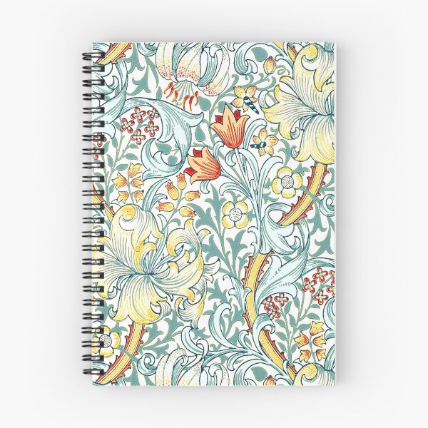 Aperçu de l'œuvre William Morris Lys doré brillant créée et vendue par Pixelchicken.
