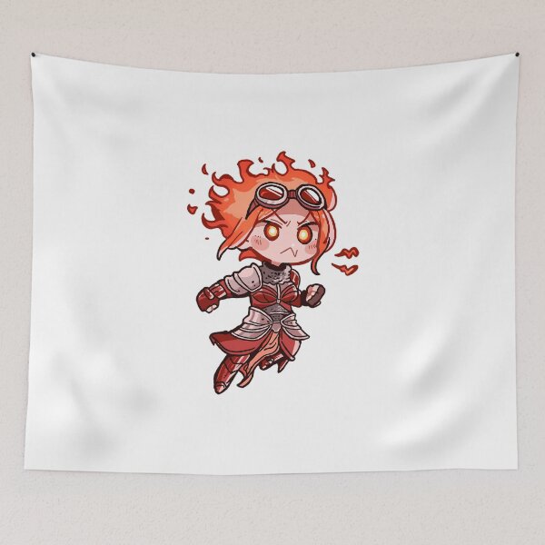 Item preview,  Chibi Chandra - Flames of Fury designed and sold by TheArtSculptor.