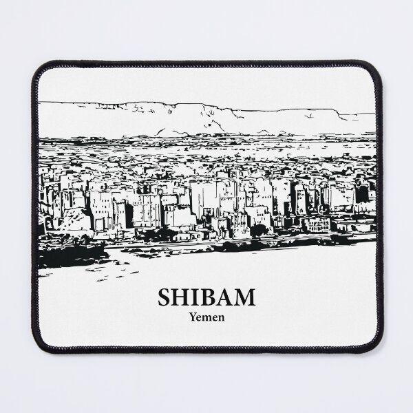 Item preview, Shibam - Yemen designed and sold by Lakeric Cityscapes.