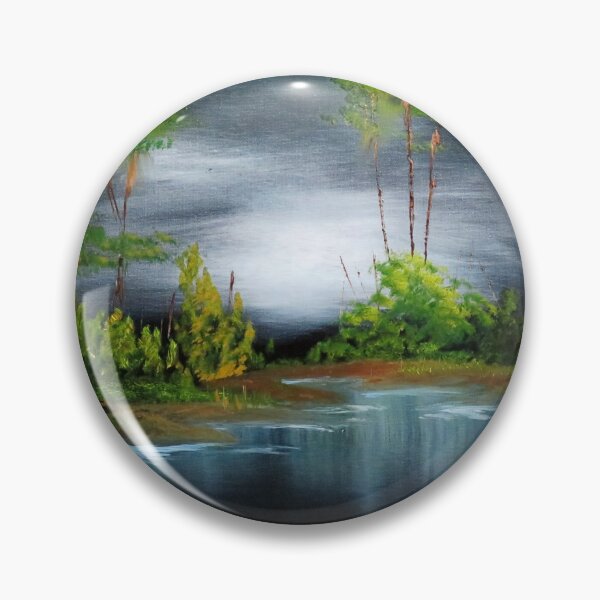 Item preview, The Swamp Oil Painting designed and sold by BLAAAAASK.