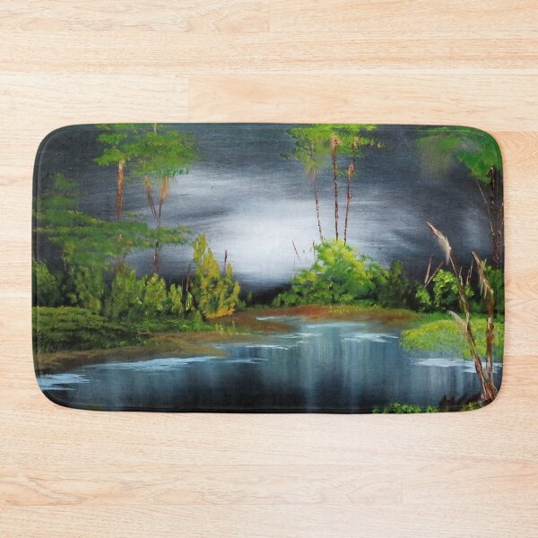 Item preview, The Swamp Oil Painting designed and sold by BLAAAAASK.