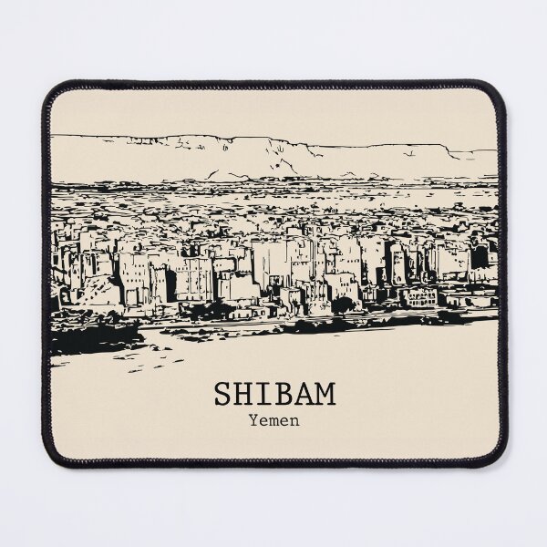 Item preview, Shibam - Yemen designed and sold by Lakeric Cityscapes.