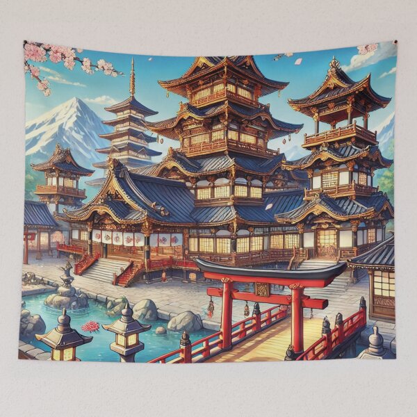 Item preview, Japanese Anime Style Palace designed and sold by MerlinWear.