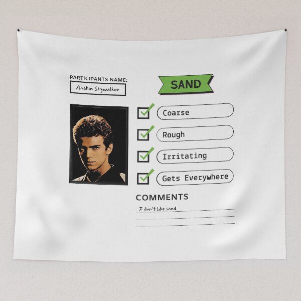 Item preview, I Don’t Like Sand – Parody Meme designed and sold by UNK-Fatigues.