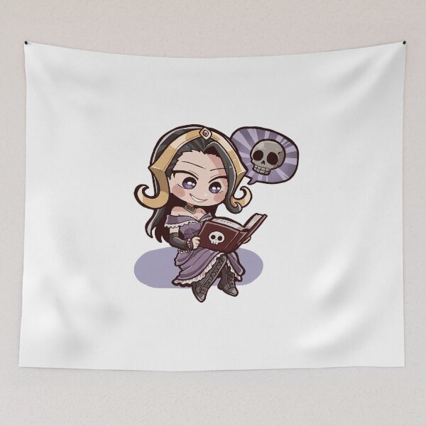 Item preview,  Chibi Liliana - Studying Necromancy 101 designed and sold by TheArtSculptor.