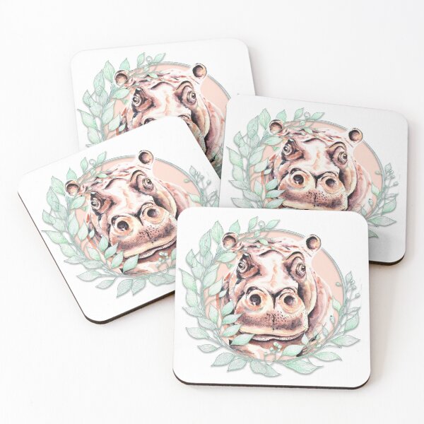Item preview, Fancy Hippo designed and sold by MainStreetMarks.