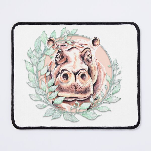 Item preview, Fancy Hippo designed and sold by MainStreetMarks.