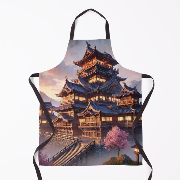 Item preview, Samurai Palace in the clouds designed and sold by MerlinWear.