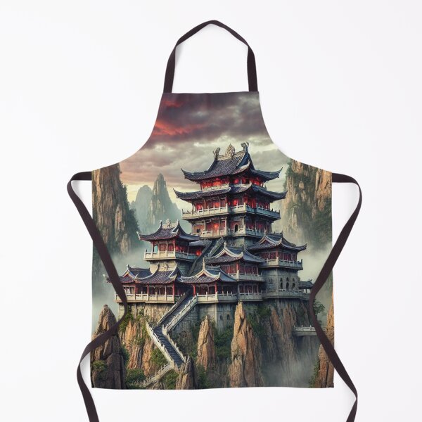 Item preview, Samurai Palace in the mountains designed and sold by MerlinWear.