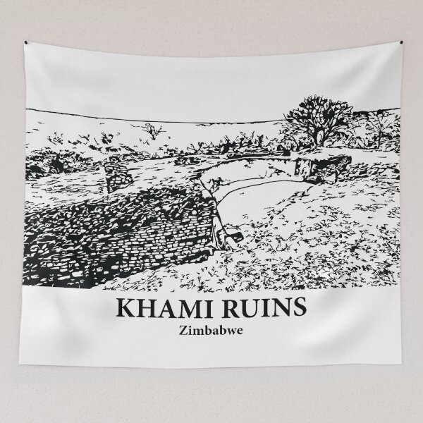 Item preview, Khami Ruins - Zimbabwe designed and sold by Lakeric Cityscapes.