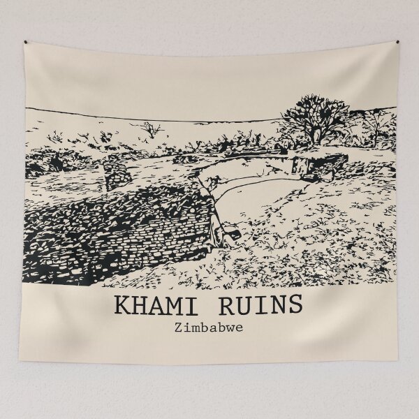 Item preview, Khami Ruins - Zimbabwe designed and sold by Lakeric Cityscapes.