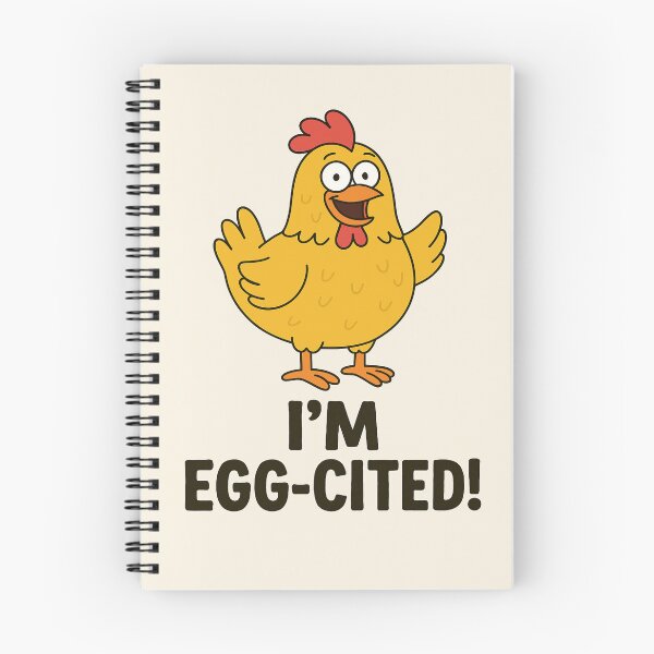 Item preview, I’m Egg-Cited designed and sold by kagoboom.