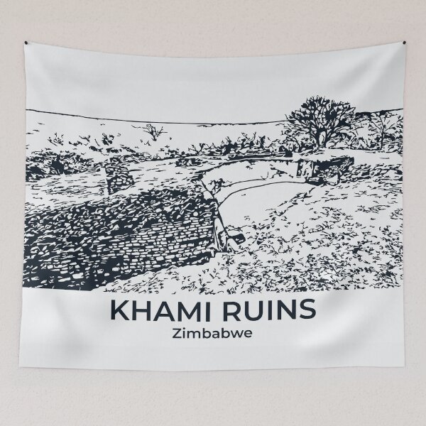 Item preview, Khami Ruins - Zimbabwe designed and sold by Lakeric Cityscapes.