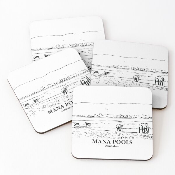 Item preview, Mana Pools - Zimbabwe designed and sold by Lakeric Cityscapes.