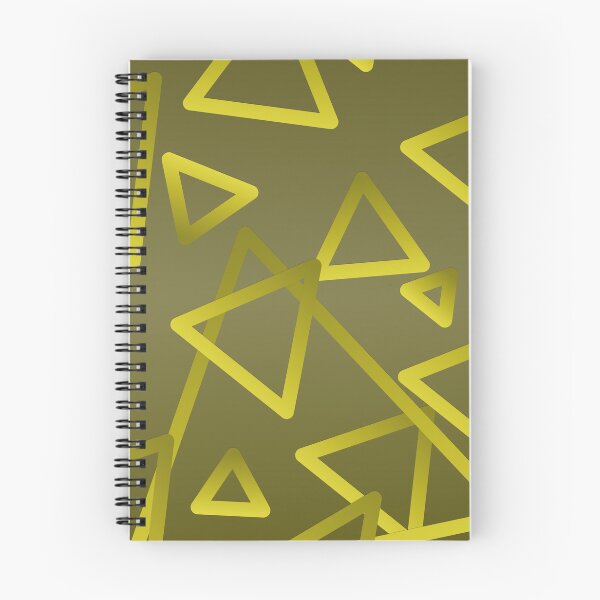 Item preview, Yellow triangles | gradient | color geometry designed and sold by dfly-creations.