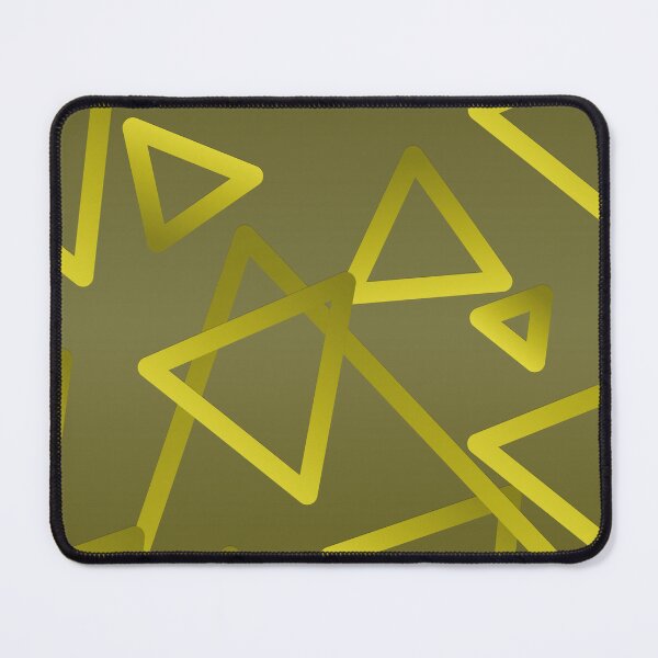 Item preview, Yellow triangles | gradient | color geometry designed and sold by dfly-creations.