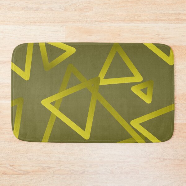 Item preview, Yellow triangles | gradient | color geometry designed and sold by dfly-creations.