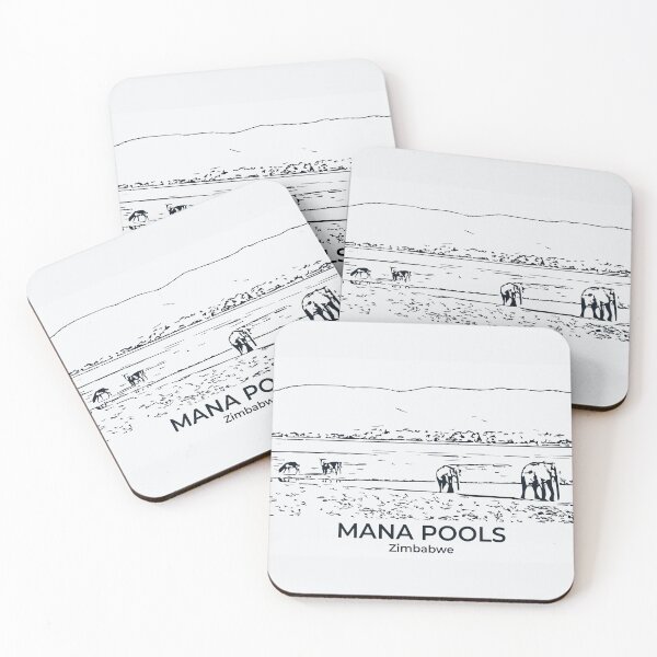 Item preview, Mana Pools - Zimbabwe designed and sold by Lakeric Cityscapes.
