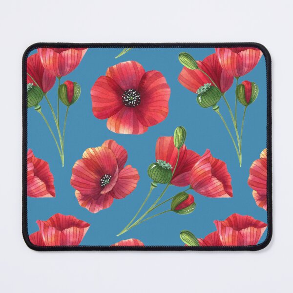 Artikelvorschau, Mohnblumen Roter Mohn Blumen entworfen und verkauft von gillys.