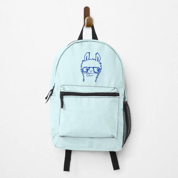 Item preview, Llama Nerd Geek Horn-Rimmed Glasses Smart Funny designed and sold by shirt-o-mat.