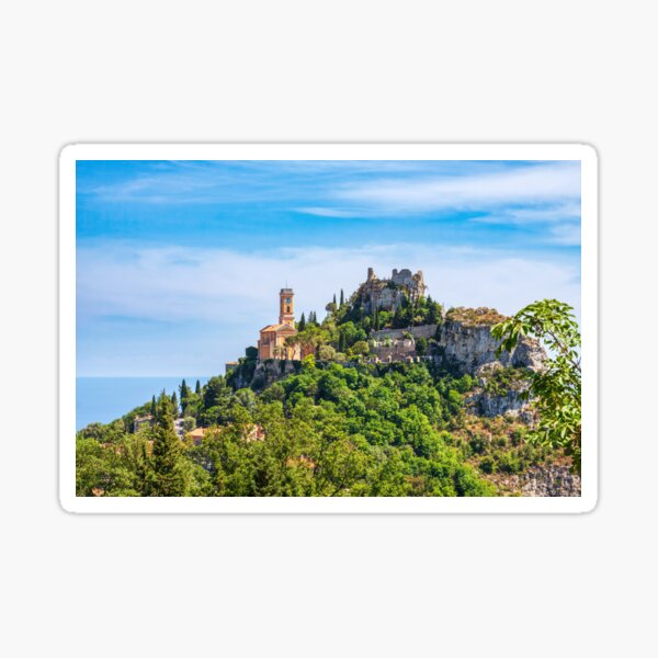 Medieval Eze Village, Provence France Sticker