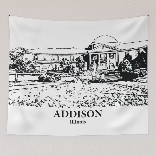 Artikelvorschau, Addison - Illinois entworfen und verkauft von Lakeric Cityscapes.