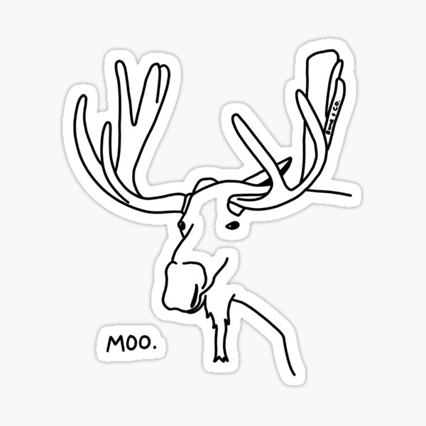 Item preview, Moo. designed and sold by Bone & Co..