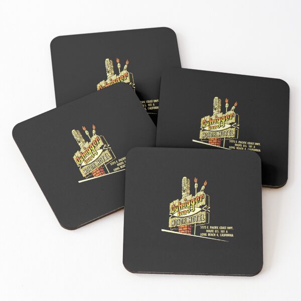 Item preview, Vintage Outrigger Inn - Long Beach, California designed and sold by QuayTradingCo.