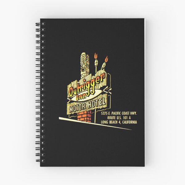Item preview, Vintage Outrigger Inn - Long Beach, California designed and sold by QuayTradingCo.