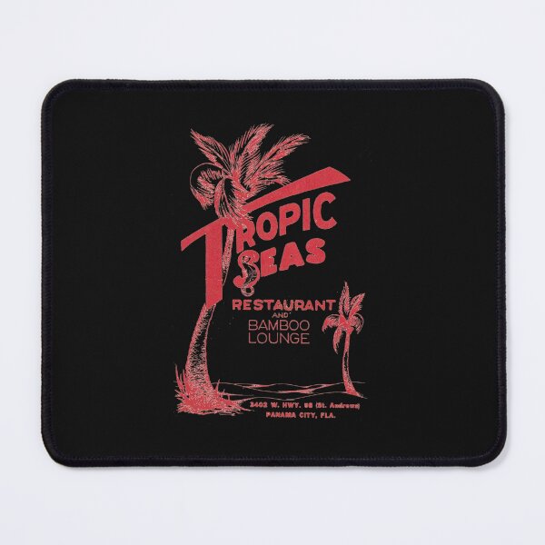 Item preview, Vintage Tropic Seas - Panama City, Florida designed and sold by QuayTradingCo.