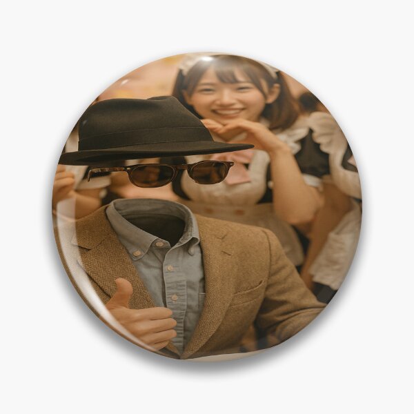 Item preview, Somewhat Invisible man at the Maid Cafe designed and sold by Boohoo Beach.