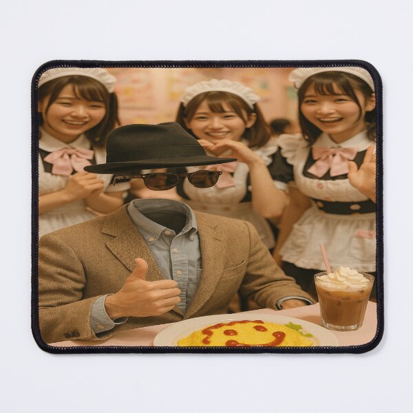 Item preview, Somewhat Invisible man at the Maid Cafe designed and sold by Boohoo Beach.
