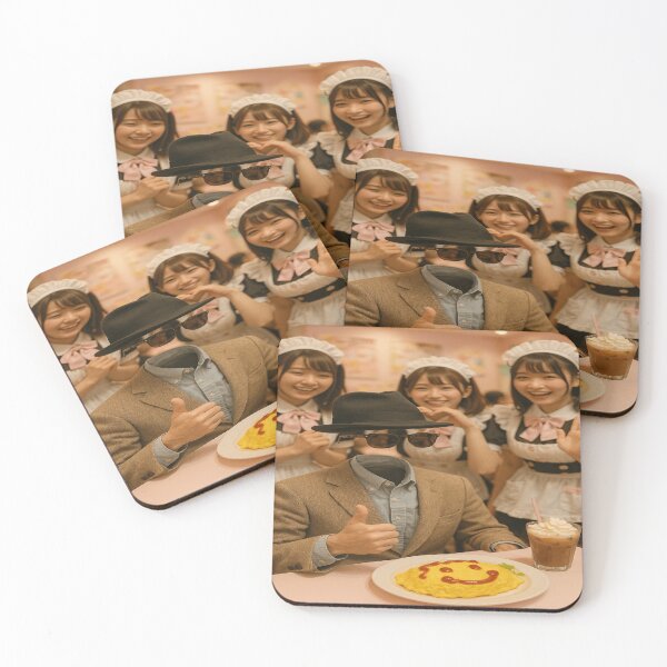 Item preview, Somewhat Invisible man at the Maid Cafe designed and sold by Boohoo Beach.