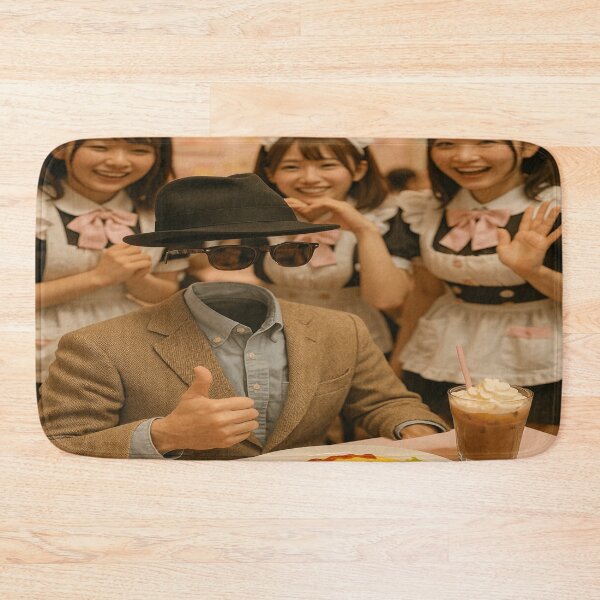 Item preview, Somewhat Invisible man at the Maid Cafe designed and sold by Boohoo Beach.