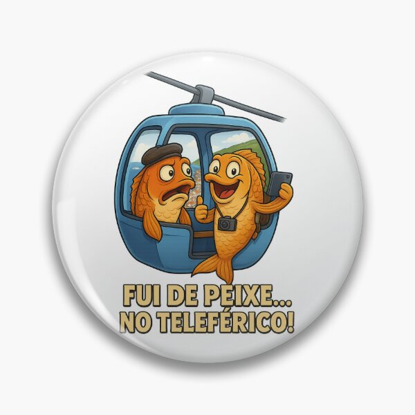 Item preview, Fui de Peixe... no teleférico! designed and sold by derpaulferreira.