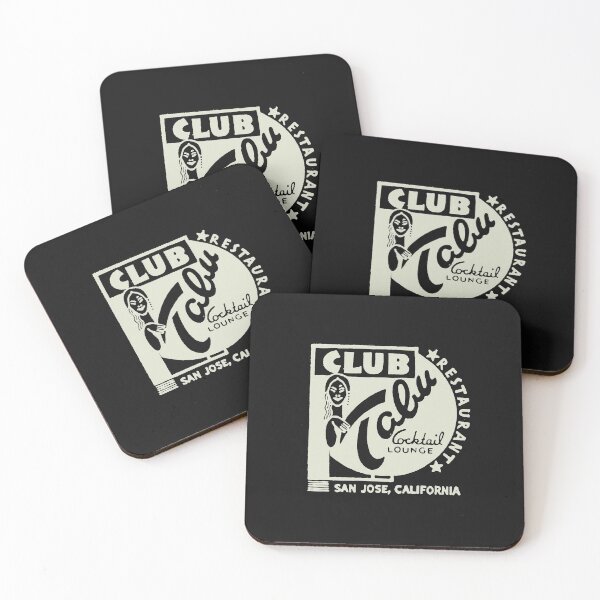 Item preview, Vintage Club Tabu - San Joes, California designed and sold by QuayTradingCo.