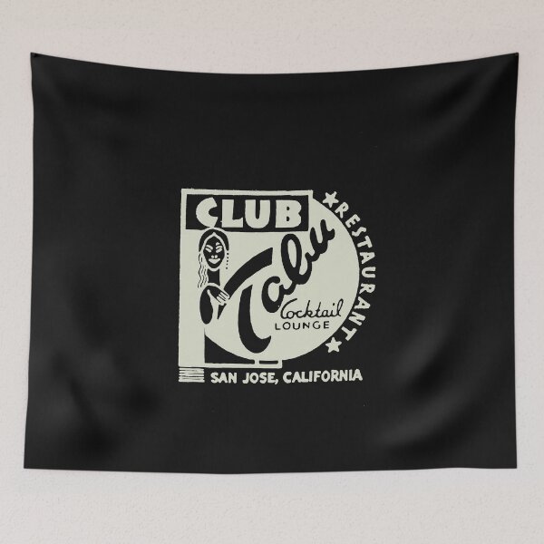 Item preview, Vintage Club Tabu - San Joes, California designed and sold by QuayTradingCo.