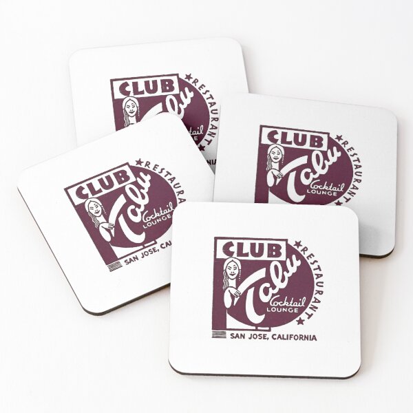 Item preview, Vintage Club Tabu - San Joes, California designed and sold by QuayTradingCo.