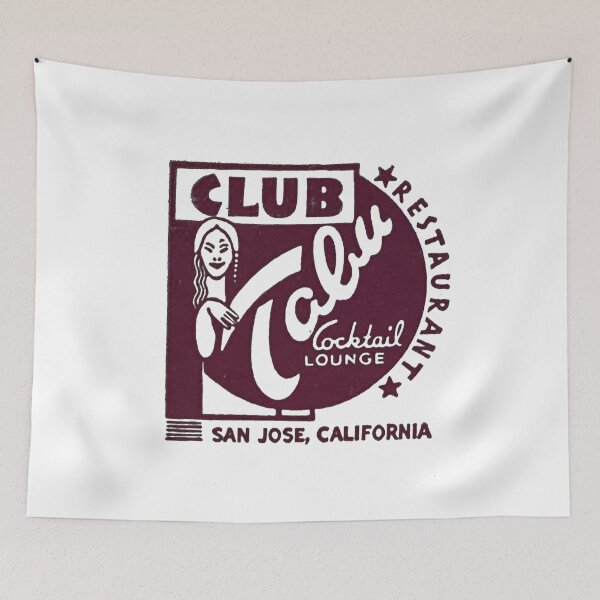 Item preview, Vintage Club Tabu - San Joes, California designed and sold by QuayTradingCo.