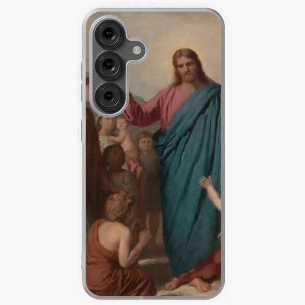 Item preview, Le Christ Au Milieu Des Enfants | Christian Artwork designed and sold by starcooperative.