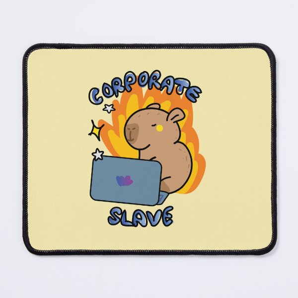 Item preview, Corporate slave capybara designed and sold by fluffyfamcraft.