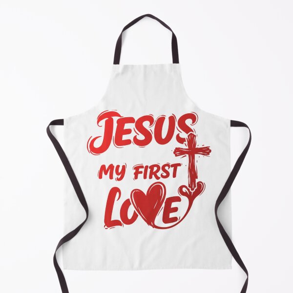 Item preview, Jesus My First Love, Heart and Cross designed and sold by Faithloveshop.