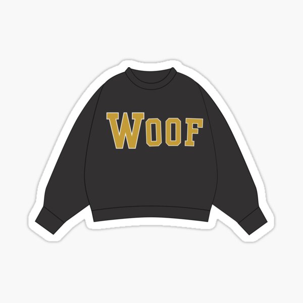Item preview, Woof Sweatshirt for Wofford College  designed and sold by skybluepink studio.